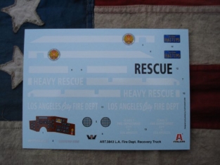 IT3843  Los Angeles Fire Department Recovery Truck
